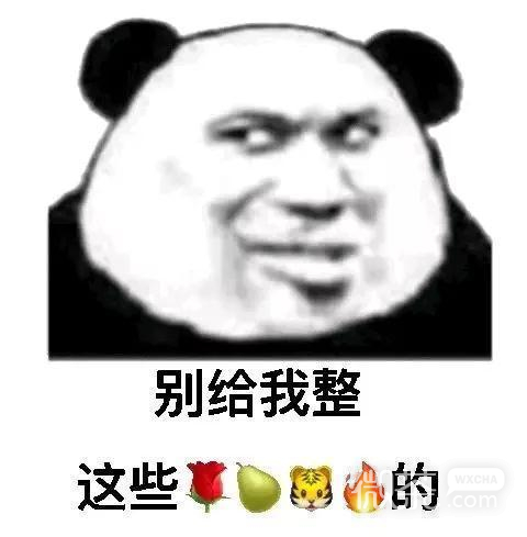 沙雕到爆的微信最新熊猫头表情包