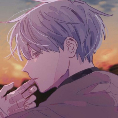 一对两张的微信动漫情侣头像