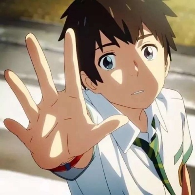 好看不明显的微信动漫情侣头像