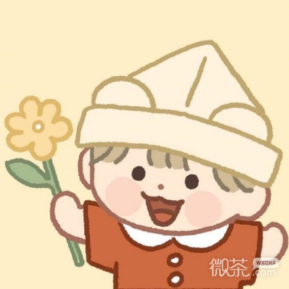小清新文艺长发迷人微信女生头像