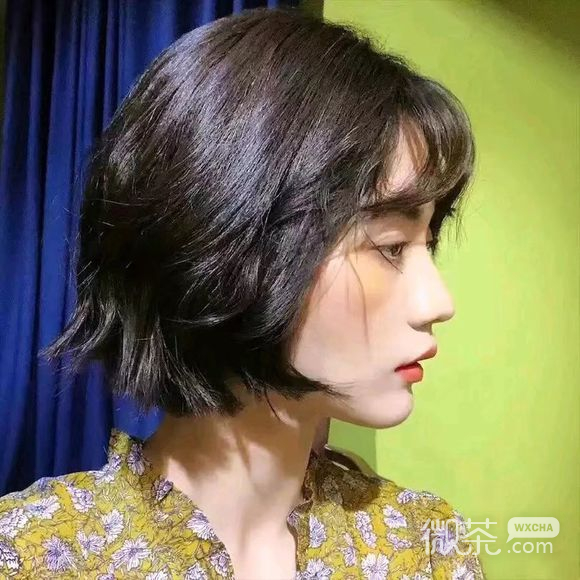 小清新文艺长发迷人微信女生头像