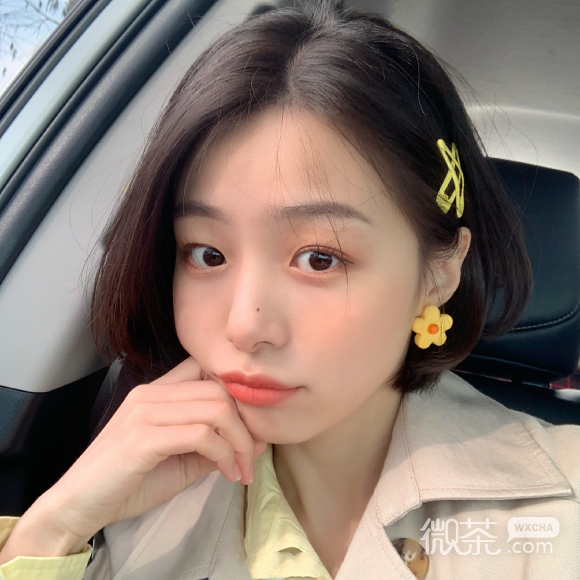 最潮深沉时尚微信女生头像