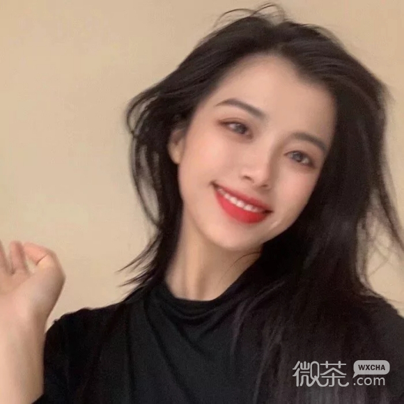 最潮深沉时尚微信女生头像