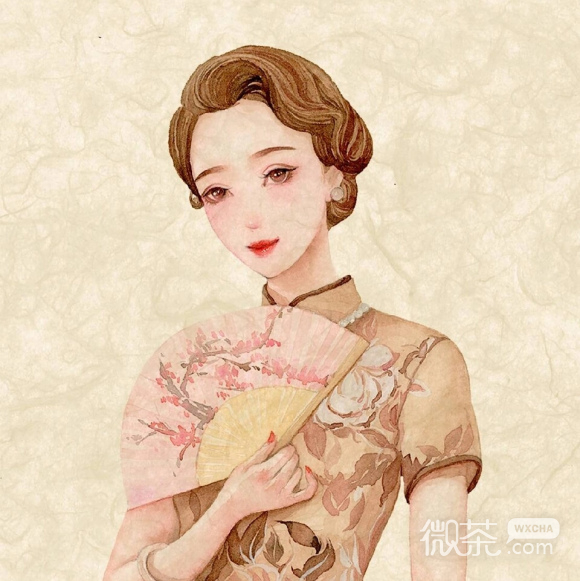 最潮深沉时尚微信女生头像