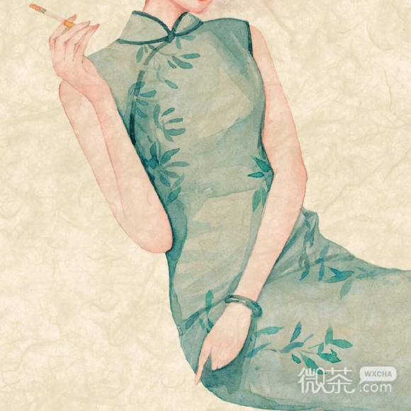 最潮深沉时尚微信女生头像