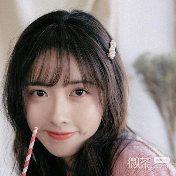 小清新高颜值最潮微信女生头像