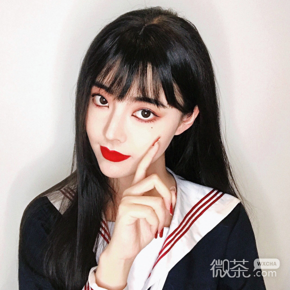 小清新高颜值最潮微信女生头像