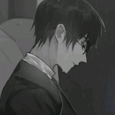 高冷帅气风格的微信动漫男生头像