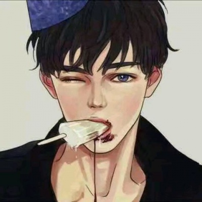 高冷帅气风格的微信动漫男生头像