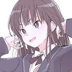 微信可爱迷人二次元女生头像