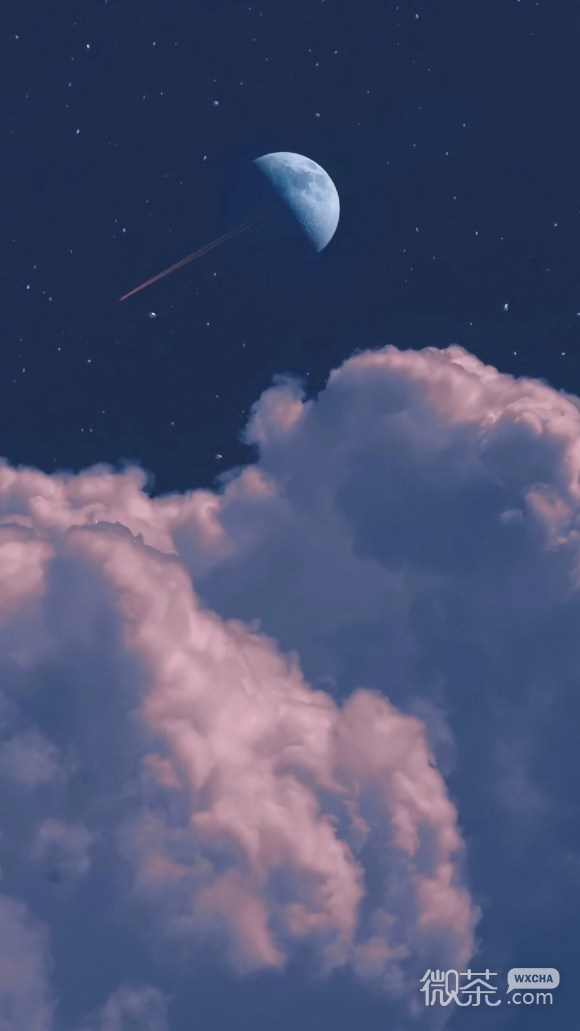 微信最潮梦幻星空朋友圈配图