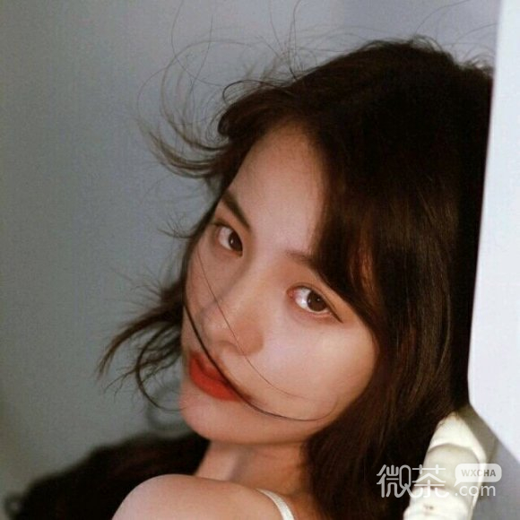 最潮文艺时尚性感微信女生头像