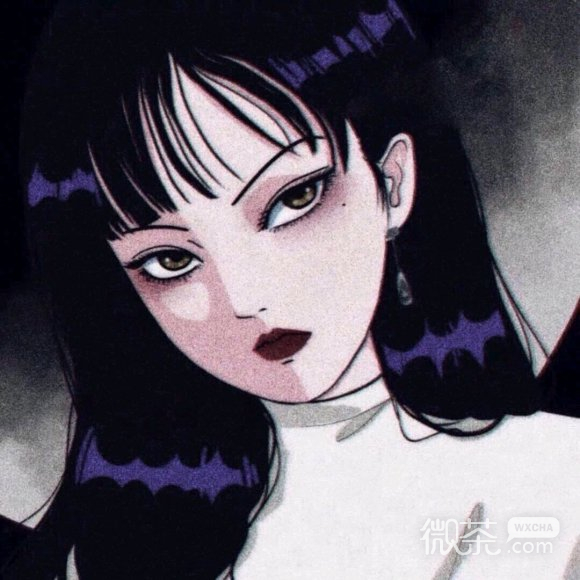 微信时尚非主流女生插画头像