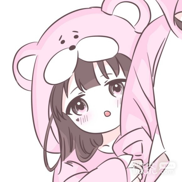 可爱甜蜜二次元微信情侣头像