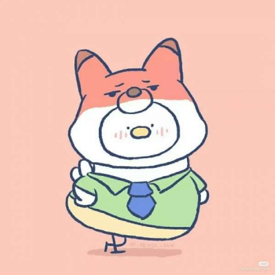 可爱超萌的微信动漫九人组头像