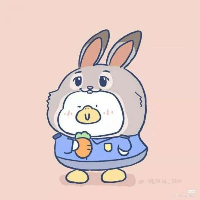 可爱超萌的微信动漫九人组头像