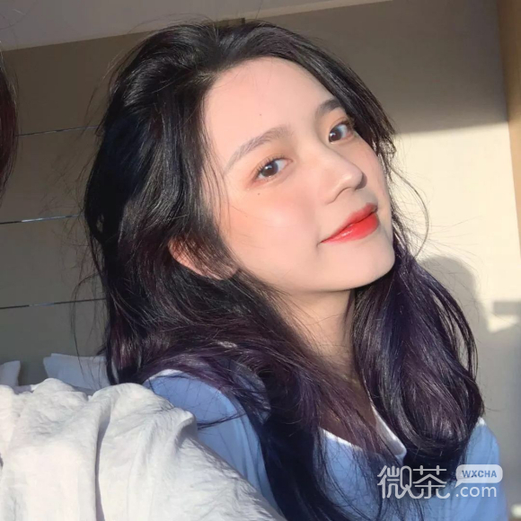 微信最潮青春女生头像