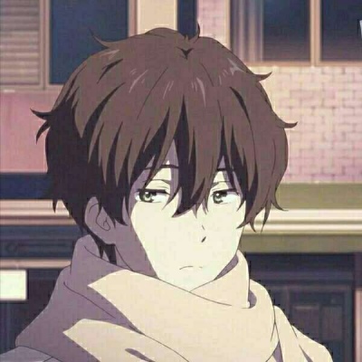 高清旧漫风格的微信二次元男生头像