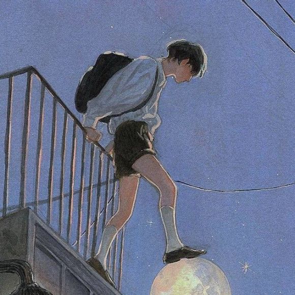 微信最潮阳光二次元男生头像