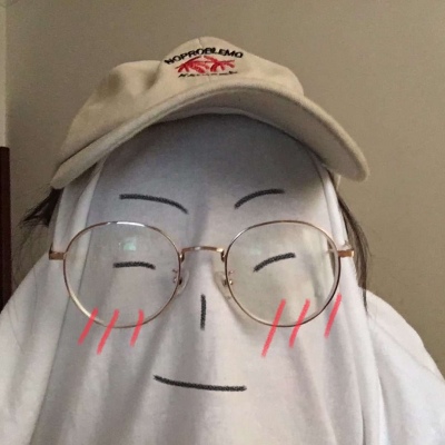 蒙头带眼镜的微信沙雕头像