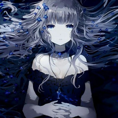 病态恐怖的微信二次元女生头像