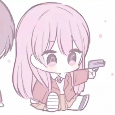 可爱q版的微信最新卡通情侣头像