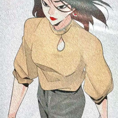 超酷超A的微信帅气二次元女生头像