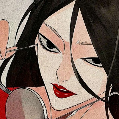 超酷超A的微信帅气二次元女生头像