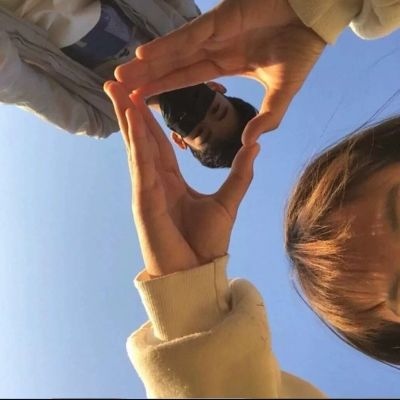 酷炫帅气的微信真人情侣头像