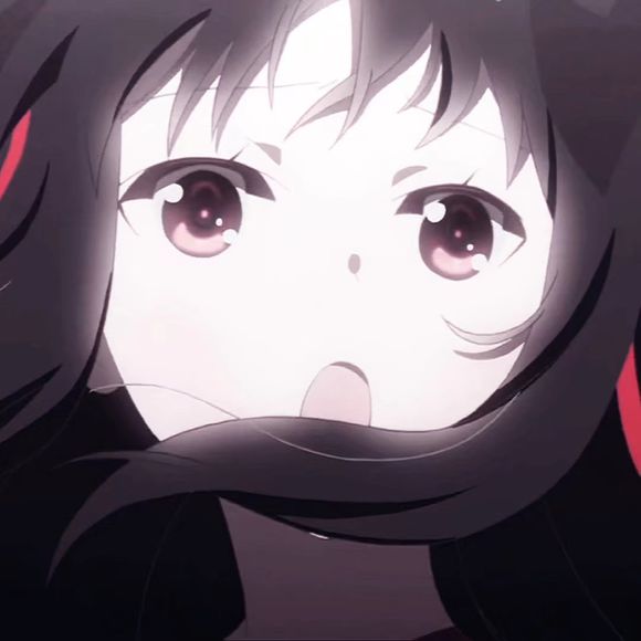 微信最潮丧系二次元女生头像