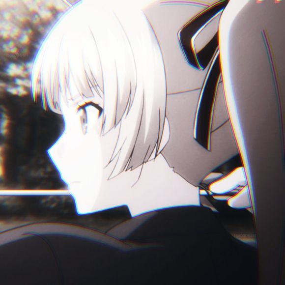 微信最潮丧系二次元女生头像