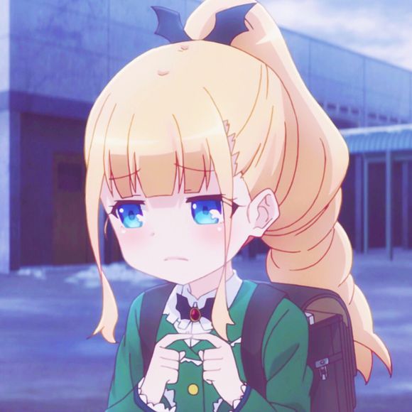 微信最潮丧系二次元女生头像