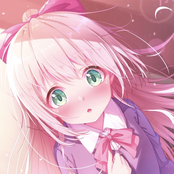 微信最潮丧系二次元女生头像