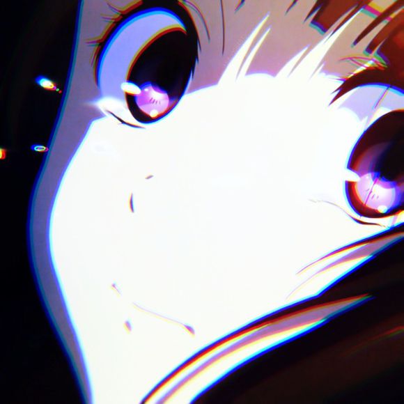 微信最潮丧系二次元女生头像