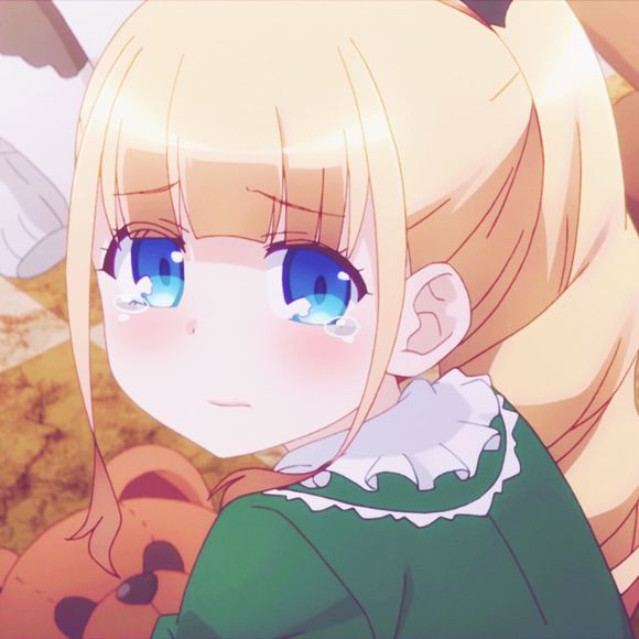 微信最潮丧系二次元女生头像