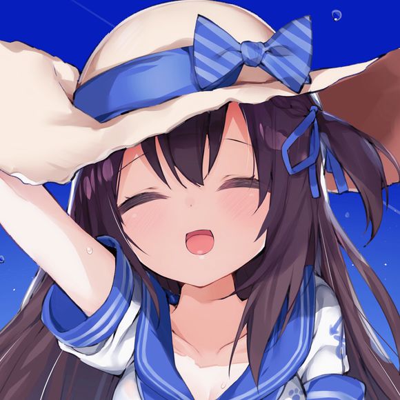 微信最潮丧系二次元女生头像