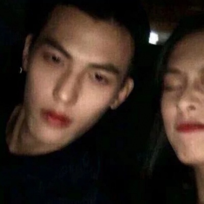 酷炫帅气的微信真人情侣头像