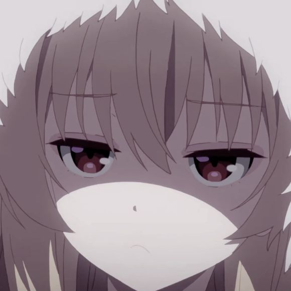 微信最潮丧系二次元女生头像