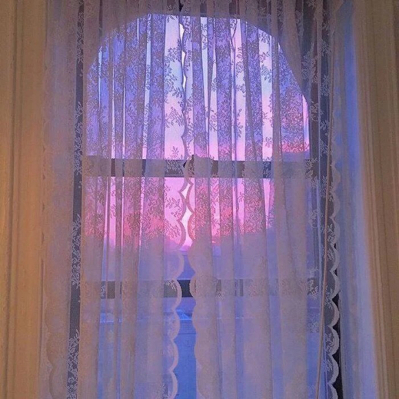 微信唯美日落街景朋友圈配图