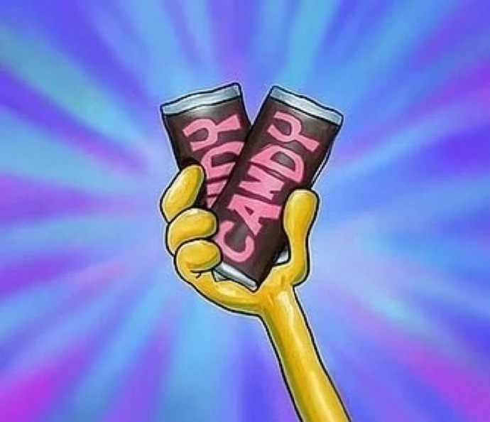 海绵宝宝拿东西系列微信表情包