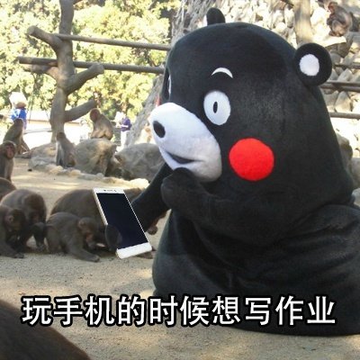 熊本熊的沙雕日常系列微信表情包