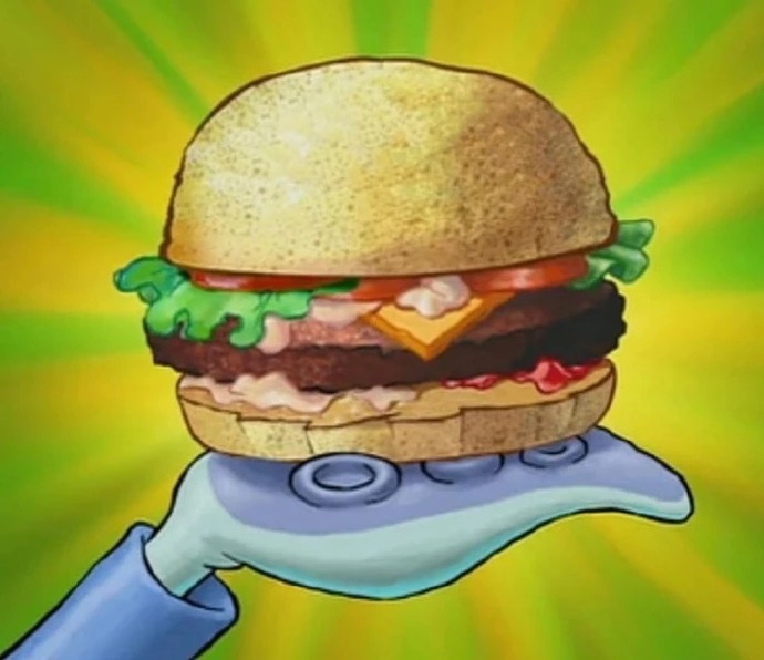 海绵宝宝拿东西系列微信表情包