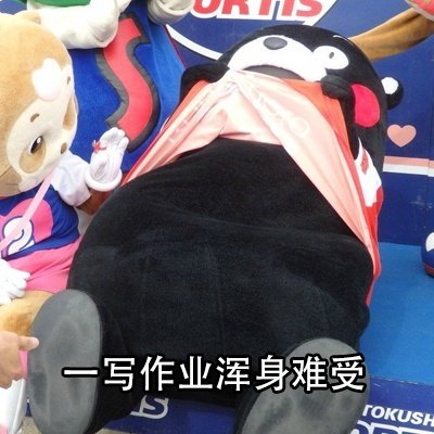 熊本熊的沙雕日常系列微信表情包