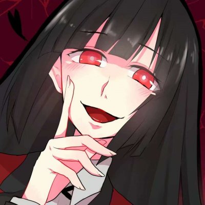 暗黑病娇风格的微信二次元女生头像
