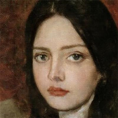 经典复古的微信油画风格女生头像