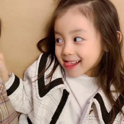 可爱超萌的微信小孩主题情侣头像