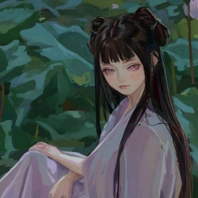 超酷超好看的微信二次元卡通女生头像