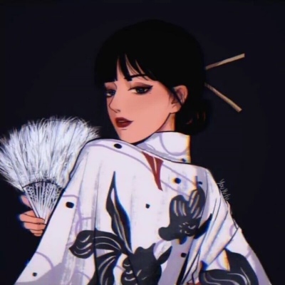 超酷超好看的微信二次元卡通女生头像