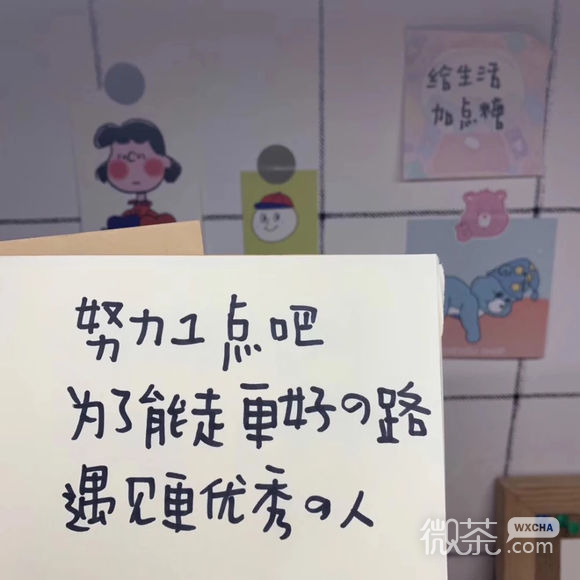 微信最潮简洁小清新朋友圈配图