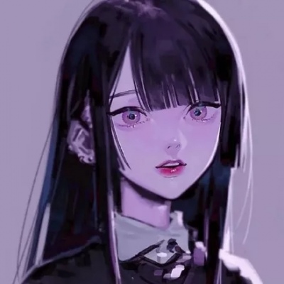 超酷超好看的微信二次元卡通女生头像